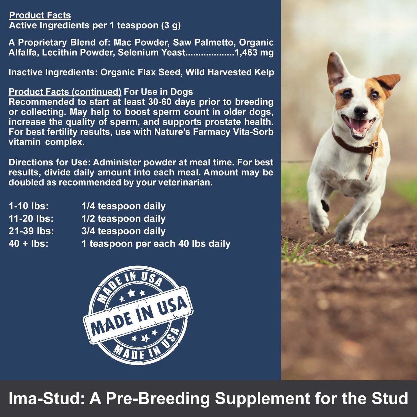 IMA STUD -Breeding Supplement