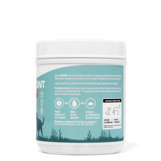Motion Plus 60 Tablets | Hip & Joint Care for Dogs