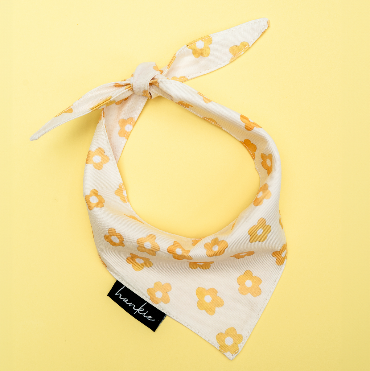 Daisy Dukes dog bandana by Hankie Series 1 – daisy puppy bandana