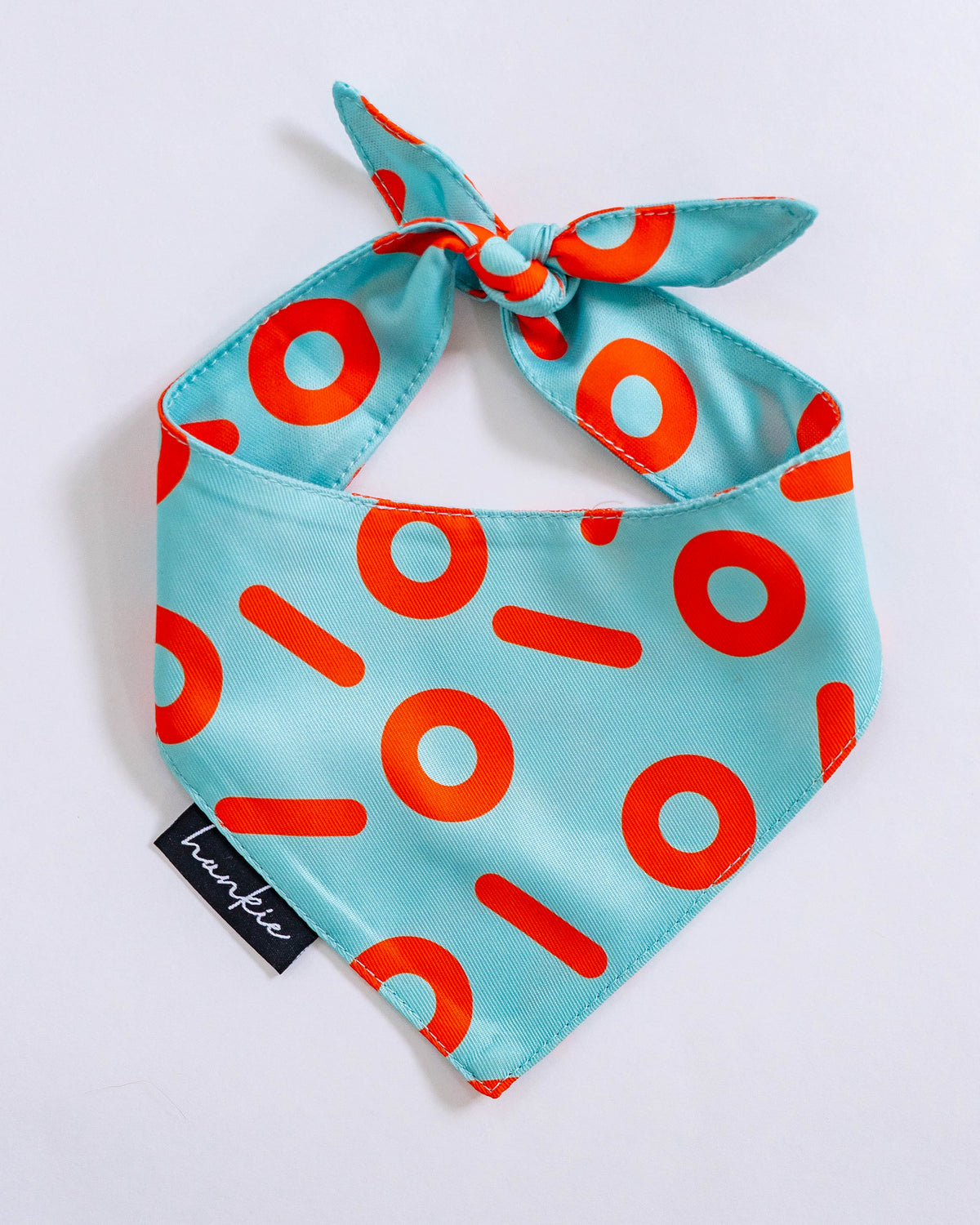 Hey Jude dog bandana by Hankie Series 2 – Beatles-inspired rock song pattern pet scarf